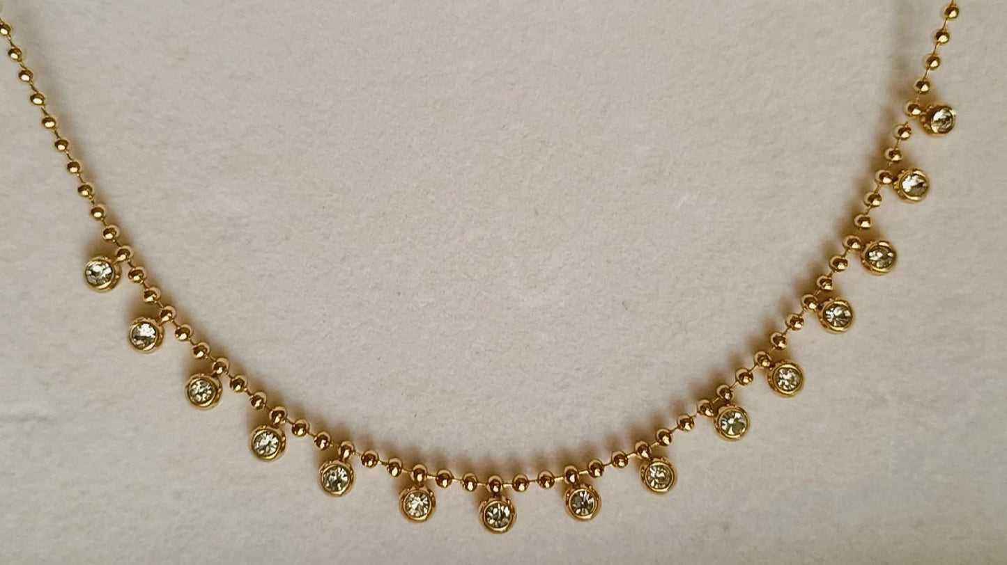 White Chams Necklace