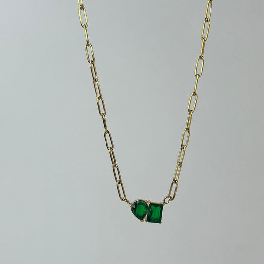Green Stone Necklace