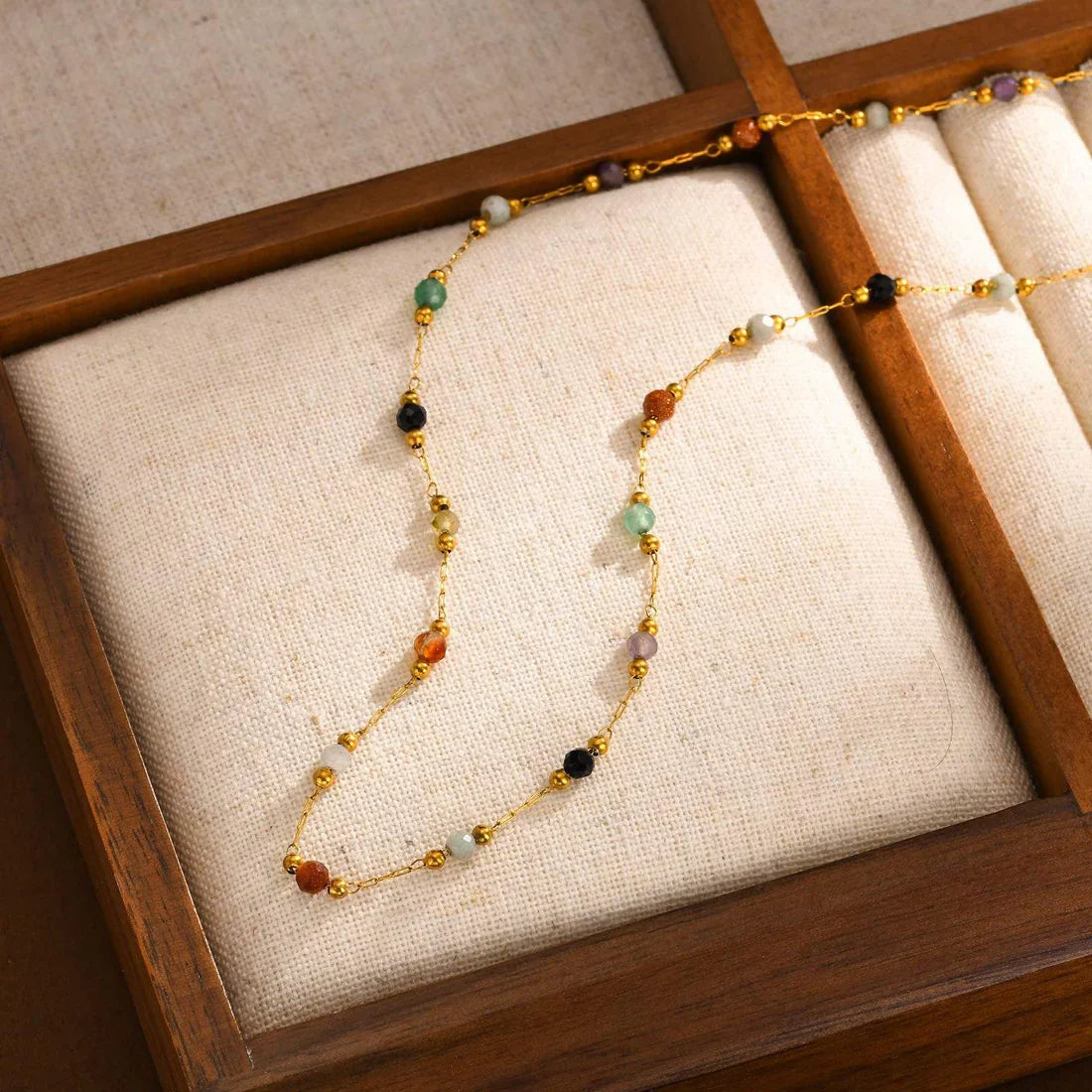 Rainbow Pearls Necklace