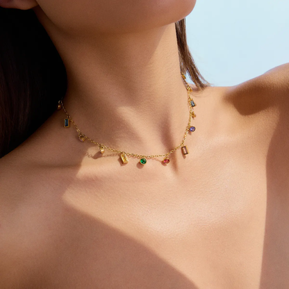 Multicolour Chams Necklace