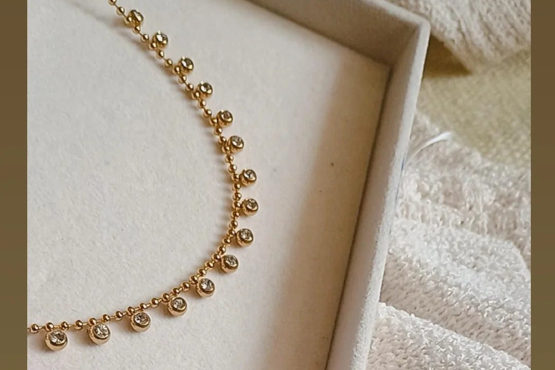 White Chams Necklace