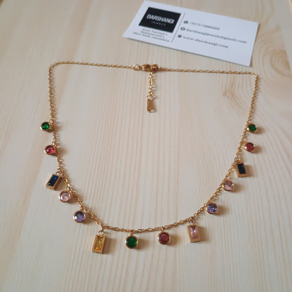 Multicolour Chams Necklace