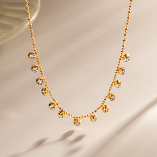 White Chams Necklace