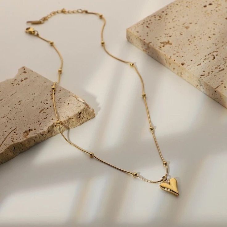 Solid Heart Necklace