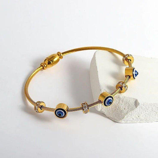 Evil eye bracelet